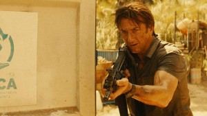Mercenario Sean Penn en Caza al asesino