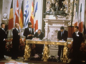 Firma Tratado Adhesión España